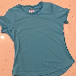 Lucky in love tennis shirt